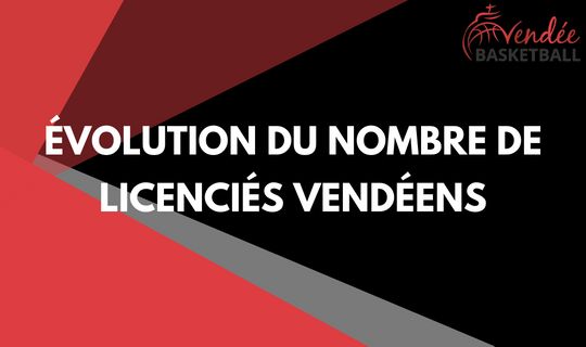 Evolution nombre de licenciés
